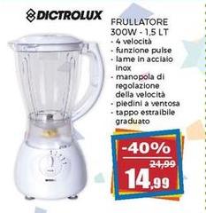 Dictrolux - Frullatore 300w - 1,5 Lt
