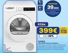 Smeg - Asciugatrice AST82EUI