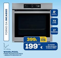 Whirlpool - Forno Incasso Elettrico