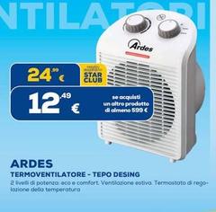 Ardes - Termoventilatore - Tepo