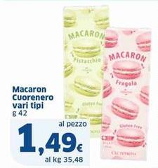 Macaron Cuorenero 