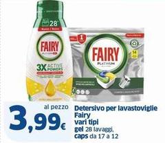 Fairy - Detersivo Per Lavastoviglie