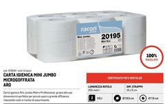 Prime - Aro - Carta Igienica Mini Jumbo Microgoffrata