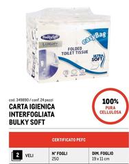 Soft - Bulky  - Carta Igienica Interfogliata