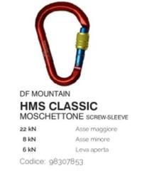 De Longhi - Hms Classic - Df Mountain Moschettone Screw-Sleeve