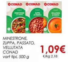 Conad - Minestrone, Zuppa, Passato, Vellutata