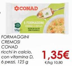Conad - Formaggini Cremosi