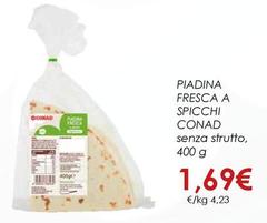 Conad - Piadina Fresca A Spicchi