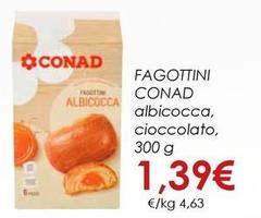 Conad - Fagottini Albicocca, Cioccolato