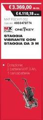 Milwaukee - Staggia Vibrante Con Staggia Da 3 M