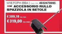 Milwaukee - Accessorio Rullo Spazzola In Setole
