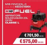 Milwaukee - fuel/Aspiratore Solidi/ Liquidi