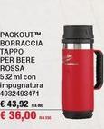 Milwaukee - PackoutTM Borraccia Tappo Per Bere Rossa
