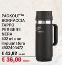 Milwaukee - Packout/ Borraccia Tappo Per Bere Nera