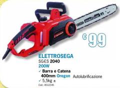 Gold - SG-ES 2040 Barra E Catena 400mm Oregon