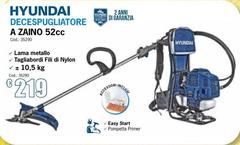 Hyundai - Lama Metallo Tagliabordi Fili Di Nylon