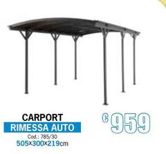 Carport Rimessa Auto