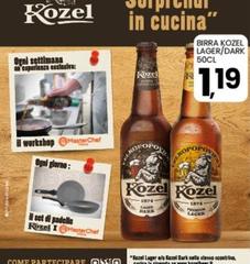 Kozel - Birra Lager/dark