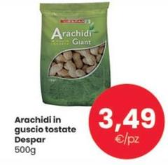 Despar - Arachidi In Guscio Tostate