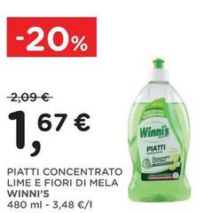 Winni's - Piatti Concentrato Lime E Fiori Di Mela