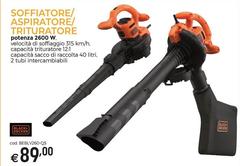 Black & Decker - Soffiatore/Aspiratore/Trituratore