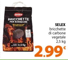 Selex - Bricchette Di Carbone Vegetale