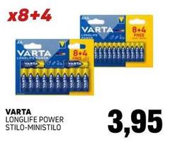 Varta - Longlife Power Stilo-Ministilo