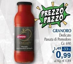 Granoro - Dedicato Passata Di Pomodoro