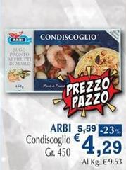 Arbi - Condiscoglio