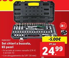 Parkside - Set Chiavi A Bussola, 65 Pezzi