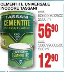 Tassani - Cementite Universale Inodore 