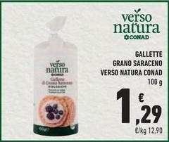 Verso Natura - Gallette Grano Saraceno