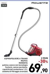 Rowenta - Aspirapolvere A Traino RO2934