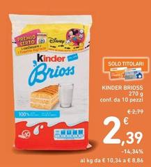 Ferrero - Kinder Brioss