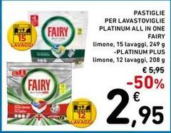 Fairy - Pastiglie Per Lavastoviglie Platinum All In One