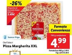 Chef Select - Pizza Margherita Xxl