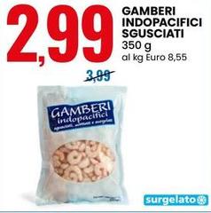 Gamberi Indopacifici Sgusciati