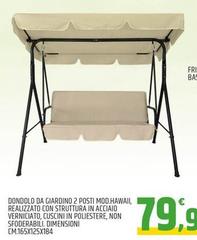Dondolc Da Giardino 2 Posti 
