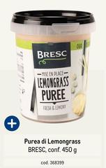 Fresh - Purea Di Lemongrass