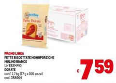 Linea - Fette Biscottate Monoporzione