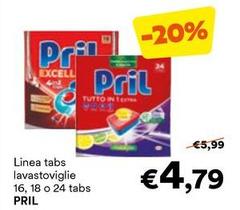 Pril - Linea Tabs Lavastoviglie
