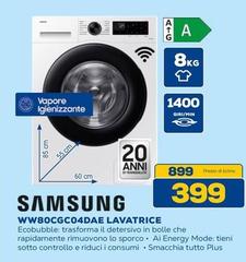 Samsung - WW80CGC04DAE Lavatrice