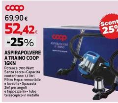Coop - Aspirapolvere A Traino 16kN