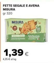 Misura - Fette Segale E Avena
