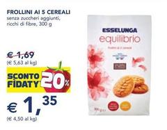 Esselunga - Frollini Ai 5 Cereali