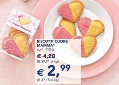 Cuore - Biscotti  Mamma