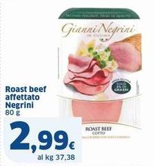 Gianni negrini - Roast Beef Affettato