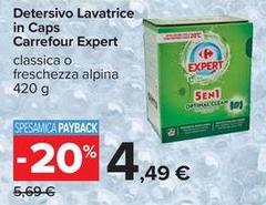 Carrefour - Detersivo Lavatrice In Caps Expert