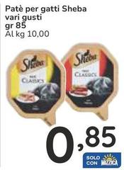 Sheba - Patè Per Gatti Vari Gusti
