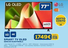 LG - Smart Tv Oled Serie B4 OLED77B46LA